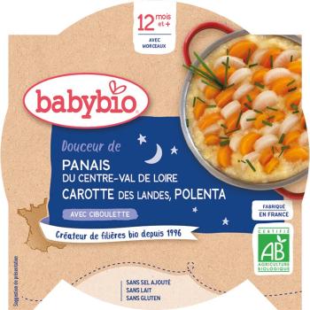 Babybio BIO pastinák, mrkev a polenta dětský příkrm 230 g