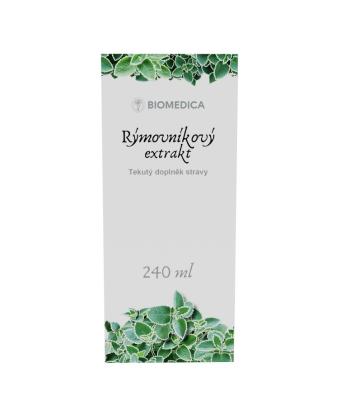 Biomedica Rýmovníkový extrakt 240 ml