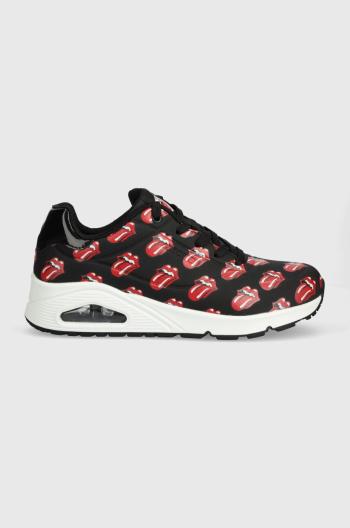 Sneakers boty Skechers SKECHERS X ROLLING STONES černá barva