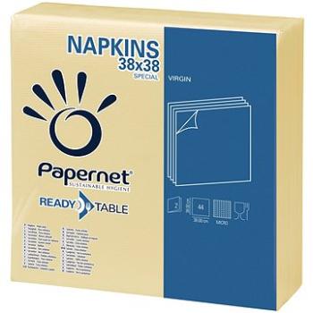 PAPERNET Ubrousky champagne celulóza 2vr. 38 × 38 cm 44 ks (8024929252199)