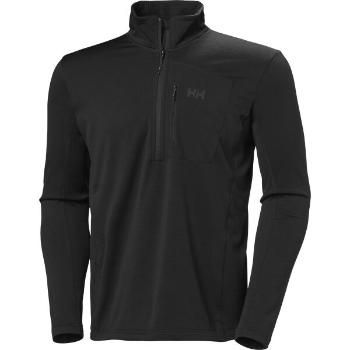 Helly Hansen VERSALITE 1/2 ZIP FLEECE Pánská flísová mikina, černá, velikost