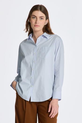 KOŠILE GANT REL POPLIN SHIRT LIGHT BLUE