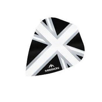 Mission Letky Alliance Union Jack - Black / White F3096 (289303)