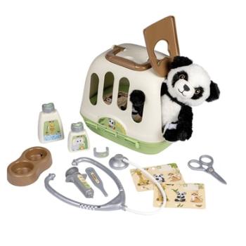 Smoby -Veterinářská hrací souprava v kufříku+Panda