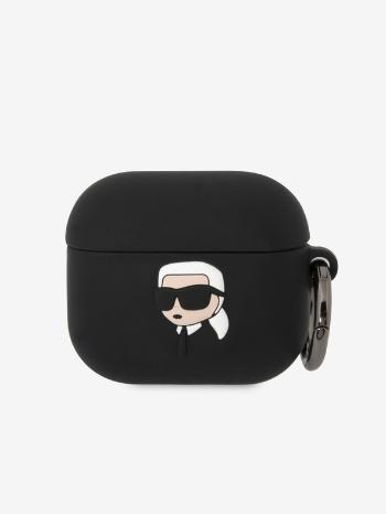 Karl Lagerfeld AirPods 3 Black Pouzdro Černá