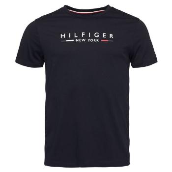 Tommy Hilfiger HILFIGER NEW YORK TEE Pánské triko, tmavě modrá, velikost