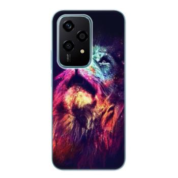 Odolné silikonové pouzdro iSaprio - Lion in Colors - Honor 200 Lite