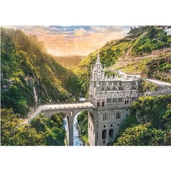 Trefl Puzzle Svatyně Las Lajas, Kolumbie 1000 dílků (10724)