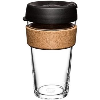 KeepCup Hrnek Brew Cork Black 454ml L (BCBLA16)