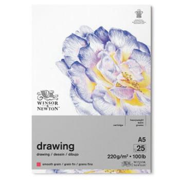 Skicovací blok W&N Drawing pad smooth A5 220g