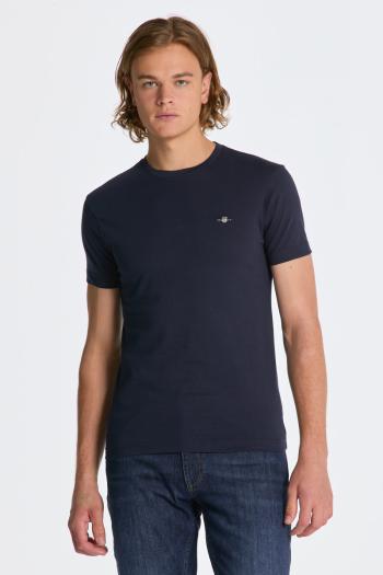 TRIČKO GANT SLIM SHIELD SS T-SHIRT EVENING BLUE