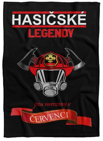 Deka Hasičské legendy - měsíc (Měsíc: 07 - Červenec, Podšití beránkem: NE)