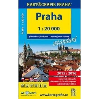 Praha plán města 1:20 000 (978-80-7393-367-8)