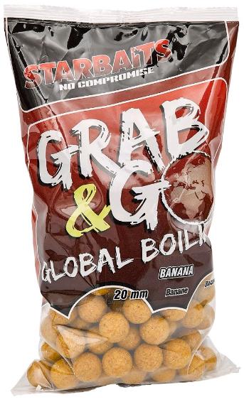 Starbaits boilies g&g global banana cream - 1 kg 14 mm