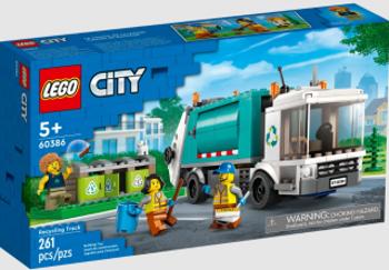 LEGO City 60386 Popelářský vůz