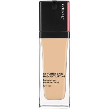 Shiseido Synchro Skin Radiant Lifting Foundation élénkítő lifting make-up SPF 30 árnyalat 210 Birch 30 ml