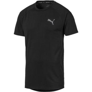 Puma EVOSTRIPE TEE Pánské tričko, černá, velikost