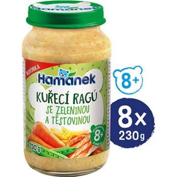 HAMÁNEK Kuřecí ragů se zeleninou a těstovinou 8× 230 g (18595139797499)