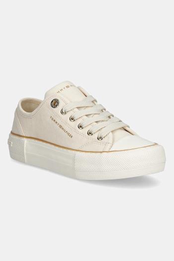 Detské tenisky Tommy Hilfiger béžová farba, T3A9-33733