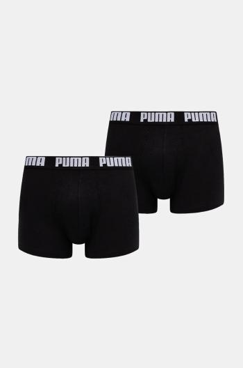 Boxerky Puma 2-pack pánské, černá barva, 938320