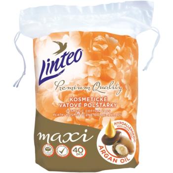 Linteo Premium Maxi sminklemosó vattakorong Argan Oil 40 db