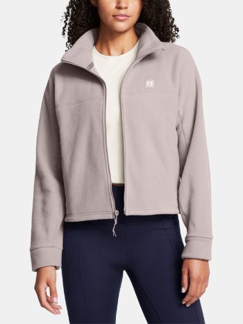 Under Armour UA W Expanse Fleece FZ Mikina Šedá