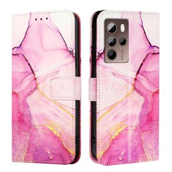 ART MARBLE Peňaženkový kryt pre HTC U24 Pro PINK