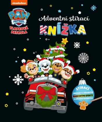 Tlapková patrola Adventní stírací knížka