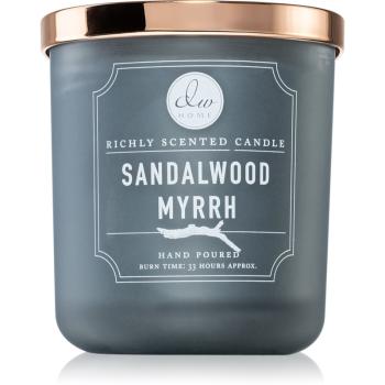 DW Home Signature Sandalwood Myrrh vonná svíčka 260 g