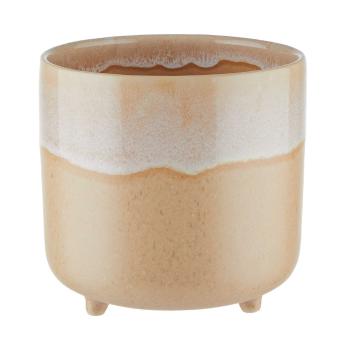 TIDE kaspó lábakkal, bézs Ø 14cm