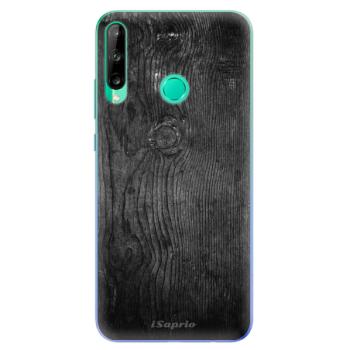 Odolné silikonové pouzdro iSaprio - Black Wood 13 - Huawei P40 Lite E