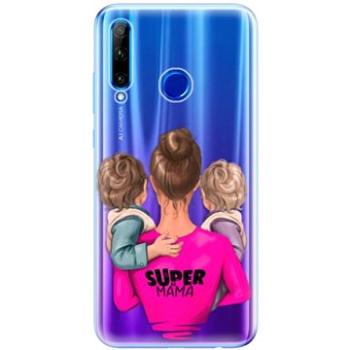 iSaprio Super Mama - Two Boys pro Honor 20 Lite (smtwboy-TPU2_Hon20L)