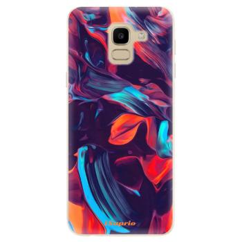 Odolné silikonové pouzdro iSaprio - Color Marble 19 - Samsung Galaxy J6