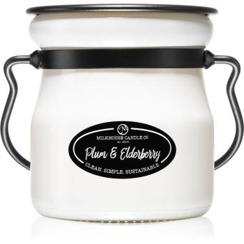 Milkhouse Candle Co. Creamery Plums & Elderberry vonná svíčka Cream Jar 142 g