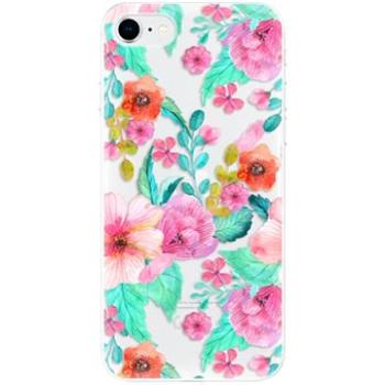 iSaprio Flower Pattern 01 pro iPhone SE 2020 (flopat01-TPU2_iSE2020)