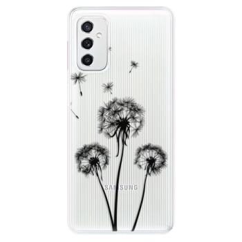 Odolné silikonové pouzdro iSaprio - Three Dandelions - black - Samsung Galaxy M52 5G