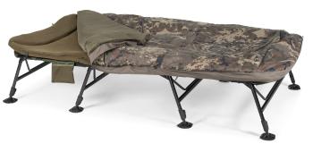 Nash lehátko se spacákem indulgence hd40 sleep system 8 legs camo emperor