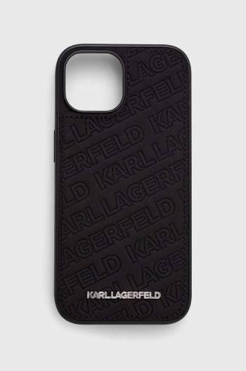Karl Lagerfeld telefon tok iPhone 15 / 14 / 13 6.1'' fekete