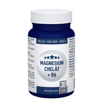 Clinical Magnesium chelát + B6 30 kapslí