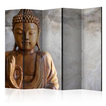 Paraván Buddha Dekorhome 225x172 cm (5-dílný)