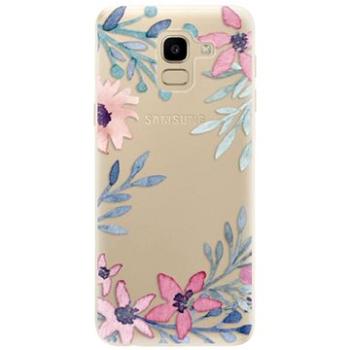 iSaprio Leaves and Flowers pro Samsung Galaxy J6 (leaflo-TPU2-GalJ6)