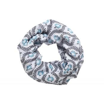 Finmark CHILDREN’S MULTIFUNCTIONAL SCARF Dětský multifunkční šátek, bílá, velikost