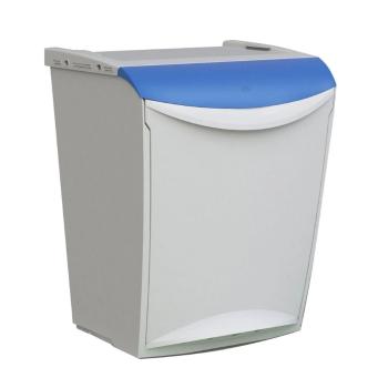 Denox Ekosystem odpadkový kôš na triedený odpad 25 l, modrý - papier