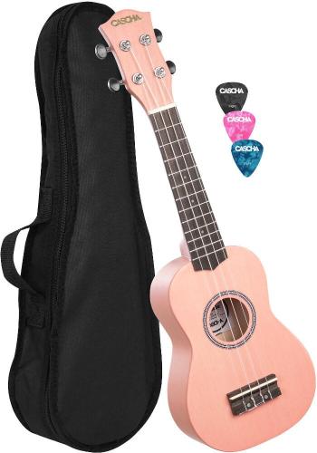 Cascha HH 3968 Pink Sopránové ukulele