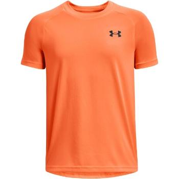 Under Armour TECH 2.0 Chlapecké sportovní triko, oranžová, velikost