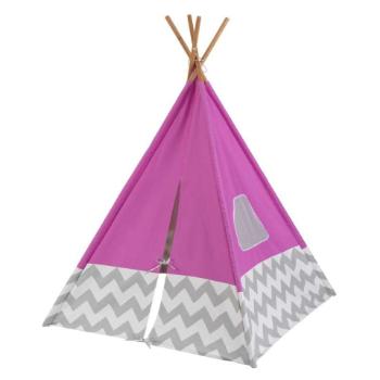 KidKraft 227 Teepee stan šedá růžová