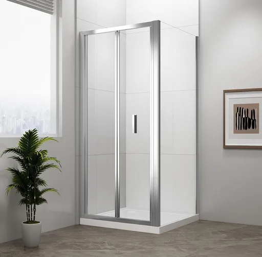 POLYSAN EASY obdélníkový sprchový kout 900x800, skládací dveře, L/P varianta, čiré sklo EL1990EL3215