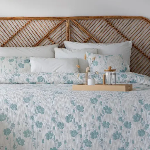 Přehoz na postel SOFIA modrá