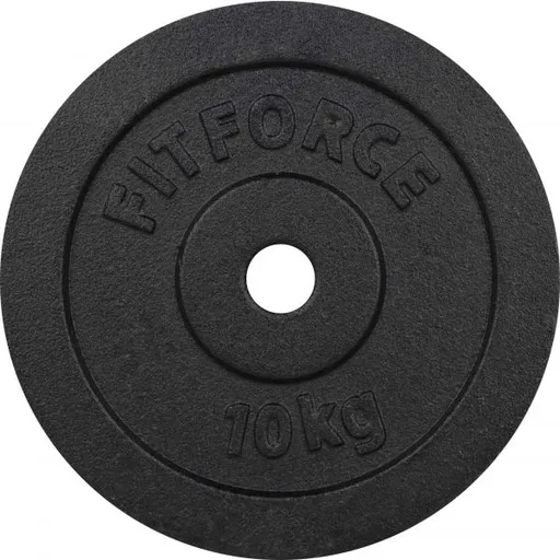 Fitforce PLB 10 KG x 30 MM Nakládací kotouč, černá, velikost 10 KG
