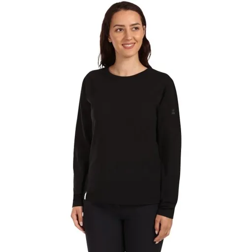 KILPI PROMOX Dámské bavlněné tričko s dlouhým rukávem, černá, velikost